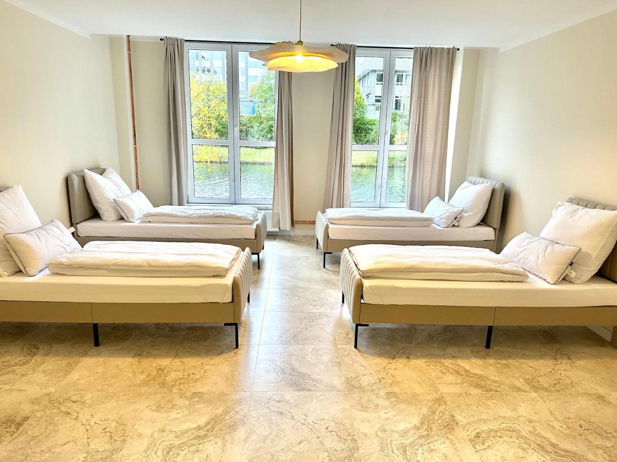 Sanierte 5 Zimmer Luxus Standard Apartment Auf 350Qm ฮัมบูร์ก ภายนอก รูปภาพ